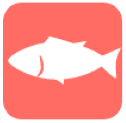 salmon (any fish of the family Salmonidae)